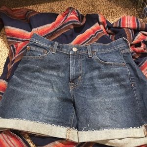GAP High-Waisted Denim Shorts